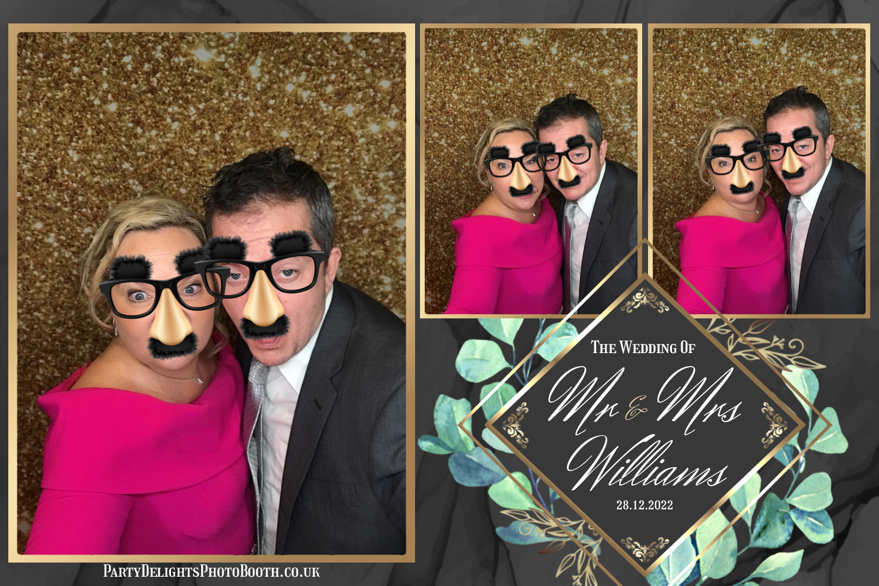 Emily & Kameron Wedding | View more photos from the event at gallery.partydelightsphotobooth.co.uk/u/PartyDelightsPhotoBooth/Emily-Kameron-Wedding