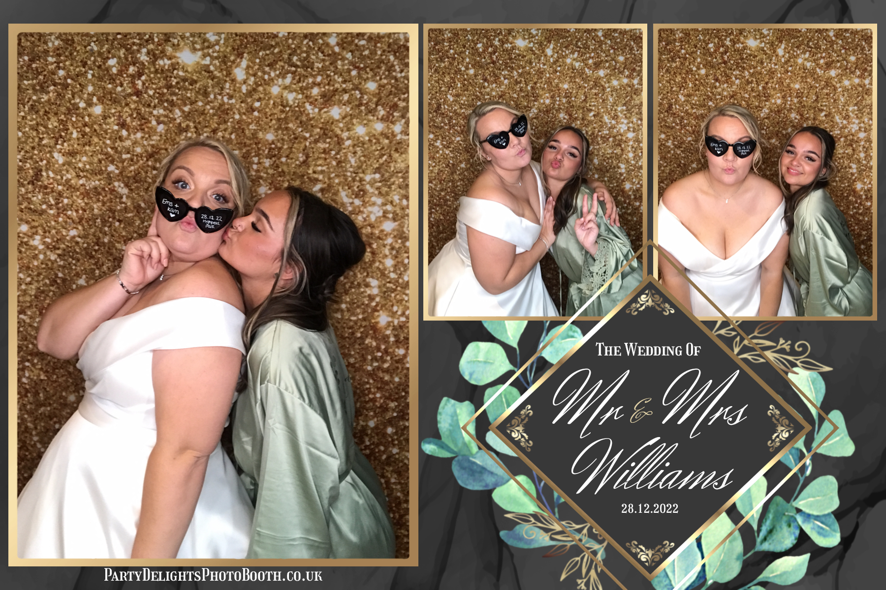 Emily & Kameron Wedding | View more photos from the event at gallery.partydelightsphotobooth.co.uk/u/PartyDelightsPhotoBooth/Emily-Kameron-Wedding