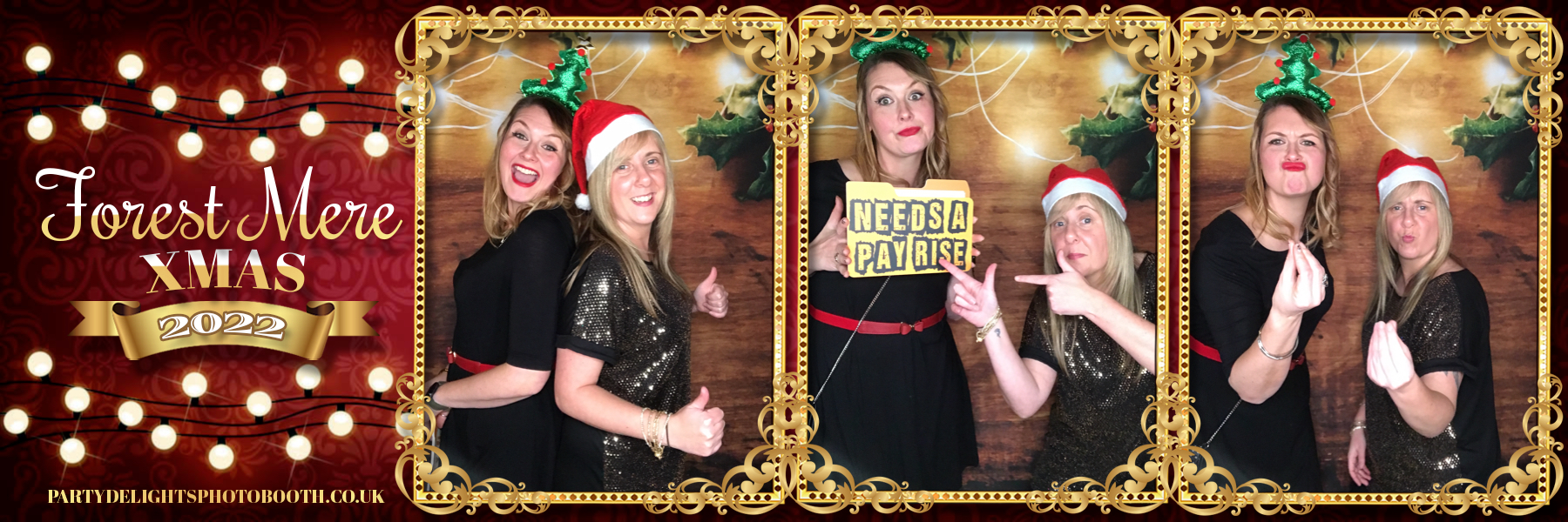 Forest Mere Christmas Party 2022 | View more photos from the event at gallery.partydelightsphotobooth.co.uk/u/PartyDelightsPhotoBooth/Forest-Mere-Christmas-Party-2022