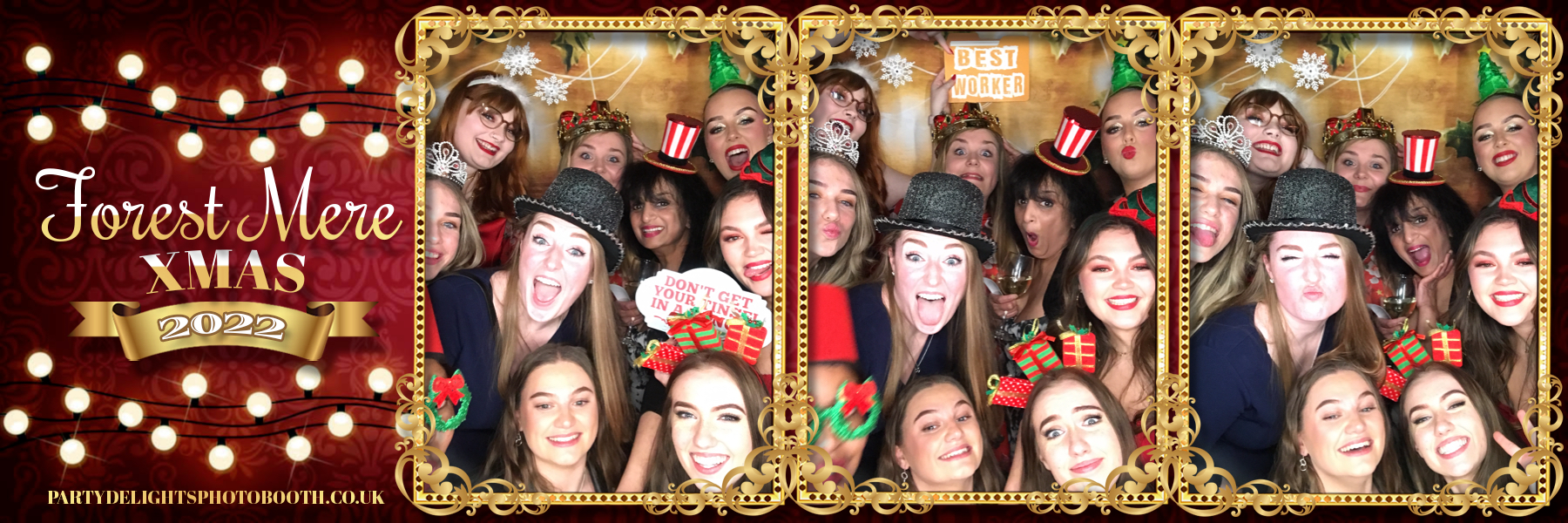 Forest Mere Christmas Party 2022 | View more photos from the event at gallery.partydelightsphotobooth.co.uk/u/PartyDelightsPhotoBooth/Forest-Mere-Christmas-Party-2022