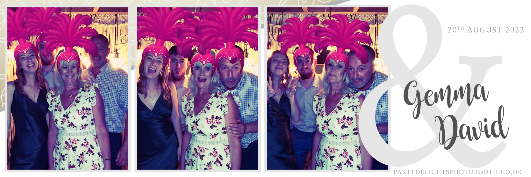 Gemma and David's Wedding | View more photos from the event at gallery.partydelightsphotobooth.co.uk/u/PartyDelightsPhotoBooth/Gemma-and-Davids-Wedding