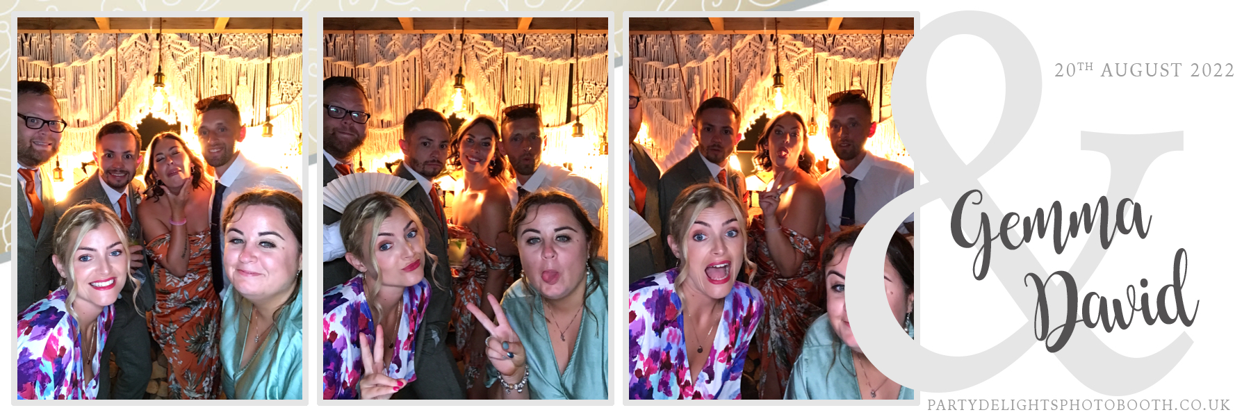 Gemma and David's Wedding | View more photos from the event at gallery.partydelightsphotobooth.co.uk/u/PartyDelightsPhotoBooth/Gemma-and-Davids-Wedding