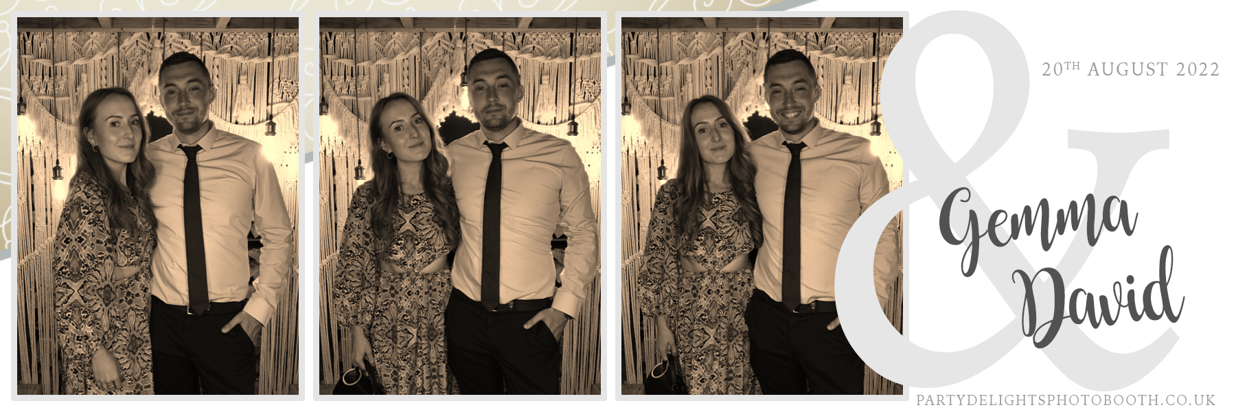 Gemma and David's Wedding | View more photos from the event at gallery.partydelightsphotobooth.co.uk/u/PartyDelightsPhotoBooth/Gemma-and-Davids-Wedding
