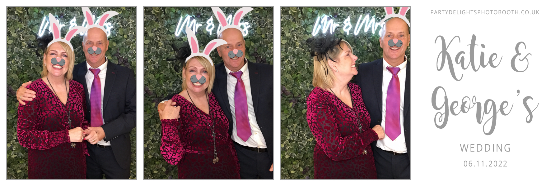 George and Katie’s wedding | View more photos from the event at gallery.partydelightsphotobooth.co.uk/u/PartyDelightsPhotoBooth/George-and-Katie’s-wedding