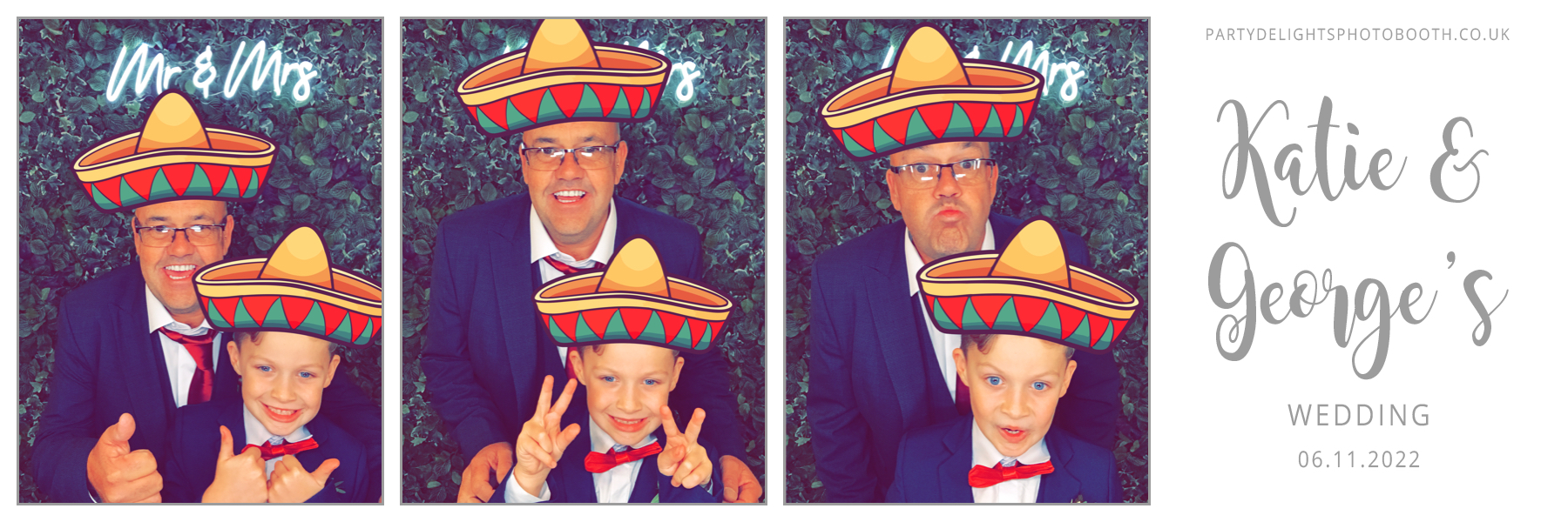 George and Katie’s wedding | View more photos from the event at gallery.partydelightsphotobooth.co.uk/u/PartyDelightsPhotoBooth/George-and-Katie’s-wedding
