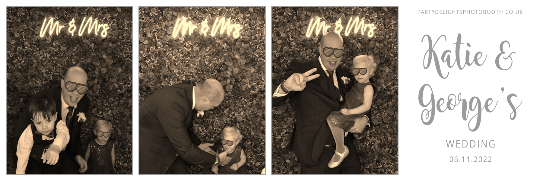George and Katie’s wedding | View more photos from the event at gallery.partydelightsphotobooth.co.uk/u/PartyDelightsPhotoBooth/George-and-Katie’s-wedding