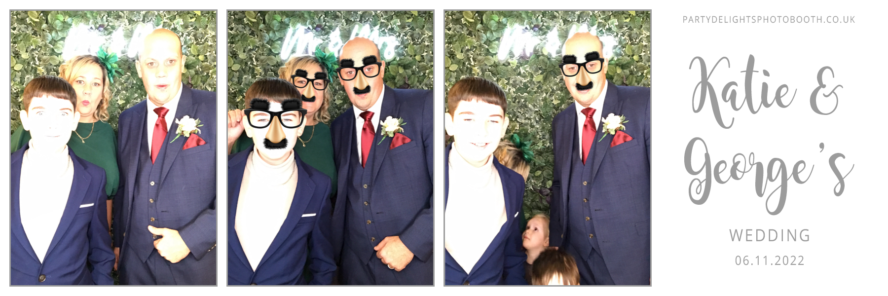 George and Katie’s wedding | View more photos from the event at gallery.partydelightsphotobooth.co.uk/u/PartyDelightsPhotoBooth/George-and-Katie’s-wedding