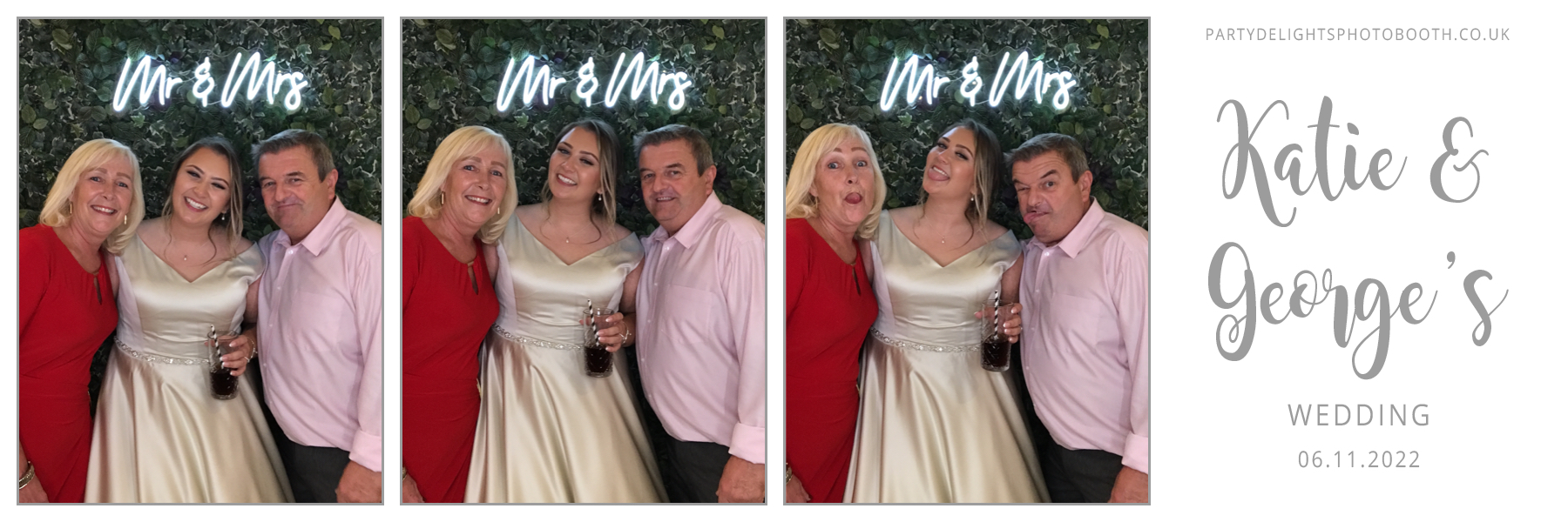 George and Katie’s wedding | View more photos from the event at gallery.partydelightsphotobooth.co.uk/u/PartyDelightsPhotoBooth/George-and-Katie’s-wedding