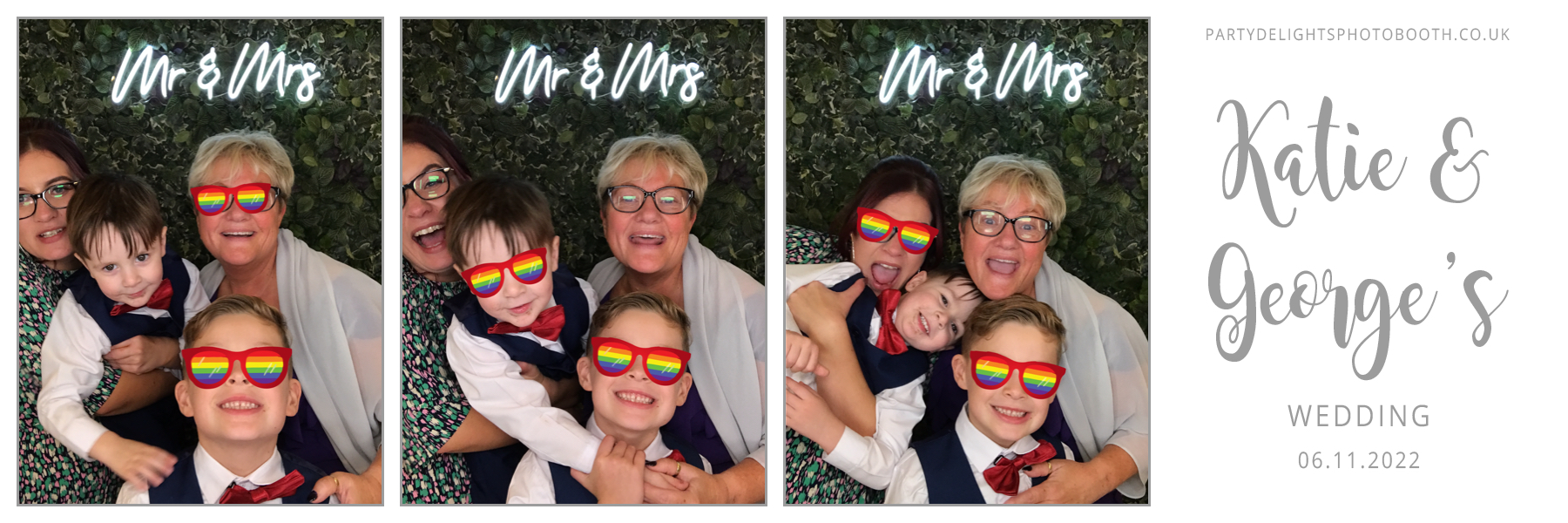 George and Katie’s wedding | View more photos from the event at gallery.partydelightsphotobooth.co.uk/u/PartyDelightsPhotoBooth/George-and-Katie’s-wedding