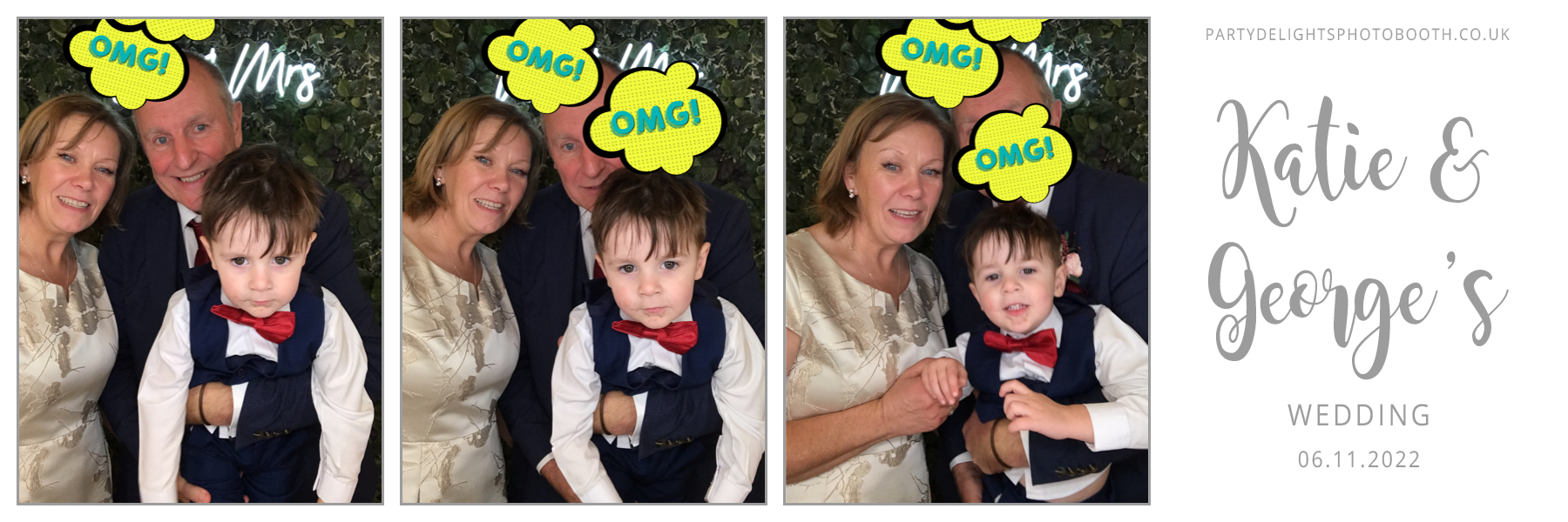 George and Katie’s wedding | View more photos from the event at gallery.partydelightsphotobooth.co.uk/u/PartyDelightsPhotoBooth/George-and-Katie’s-wedding