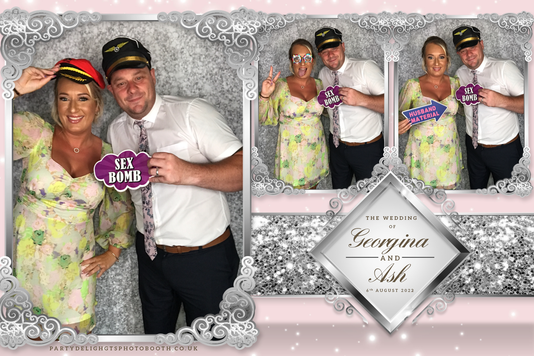 Georgina and Ash’s wedding | View more photos from the event at gallery.partydelightsphotobooth.co.uk/u/PartyDelightsPhotoBooth/Georgina-and-Ash’s-wedding