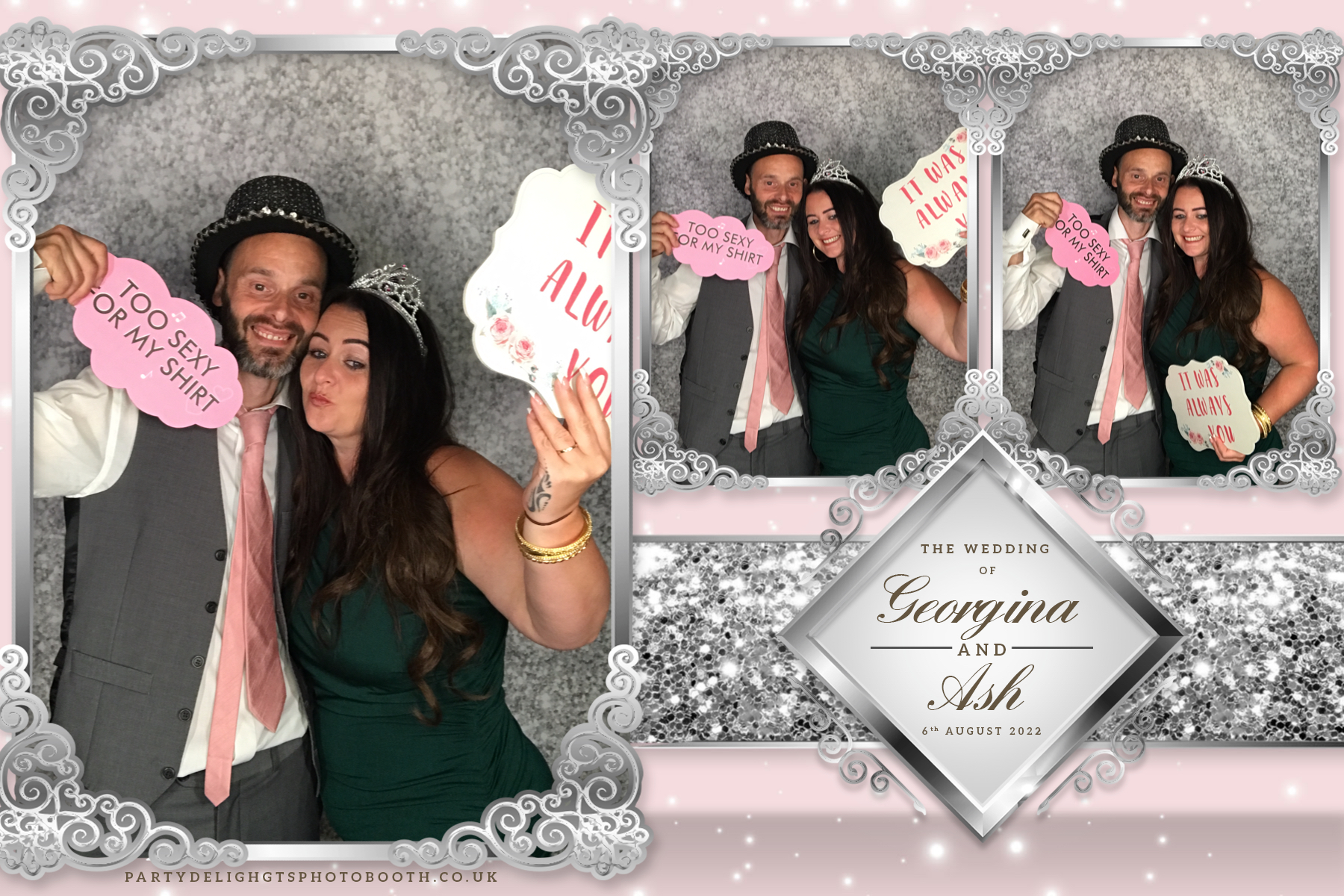 Georgina and Ash’s wedding | View more photos from the event at gallery.partydelightsphotobooth.co.uk/u/PartyDelightsPhotoBooth/Georgina-and-Ash’s-wedding