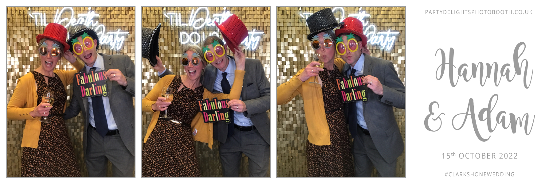 Hannah and Adam's Wedding | View more photos from the event at gallery.partydelightsphotobooth.co.uk/u/PartyDelightsPhotoBooth/Hannah-and-Adams-Wedding