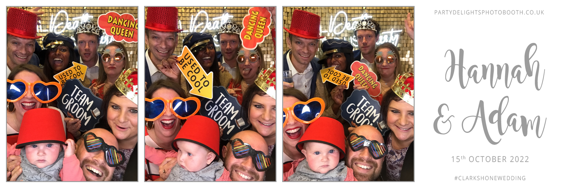 Hannah and Adam's Wedding | View more photos from the event at gallery.partydelightsphotobooth.co.uk/u/PartyDelightsPhotoBooth/Hannah-and-Adams-Wedding