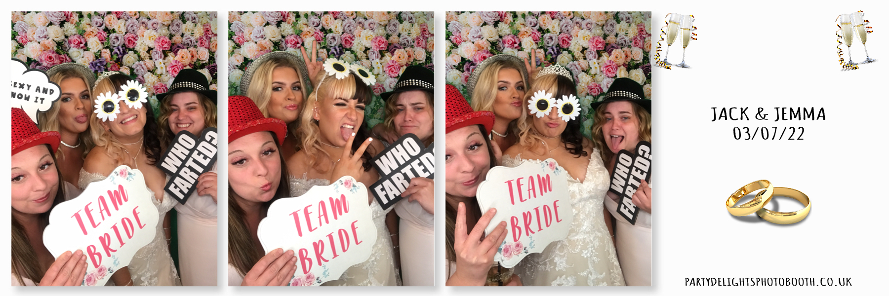 Jack & Jemma's Wedding | View more photos from the event at gallery.partydelightsphotobooth.co.uk/u/PartyDelightsPhotoBooth/Jack-Jemmas-Wedding