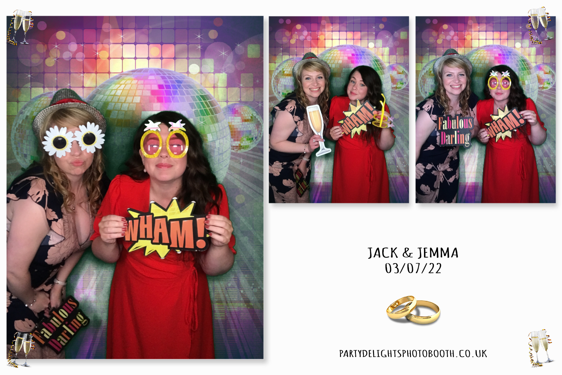 Jack & Jemma's Wedding | View more photos from the event at gallery.partydelightsphotobooth.co.uk/u/PartyDelightsPhotoBooth/Jack-Jemmas-Wedding