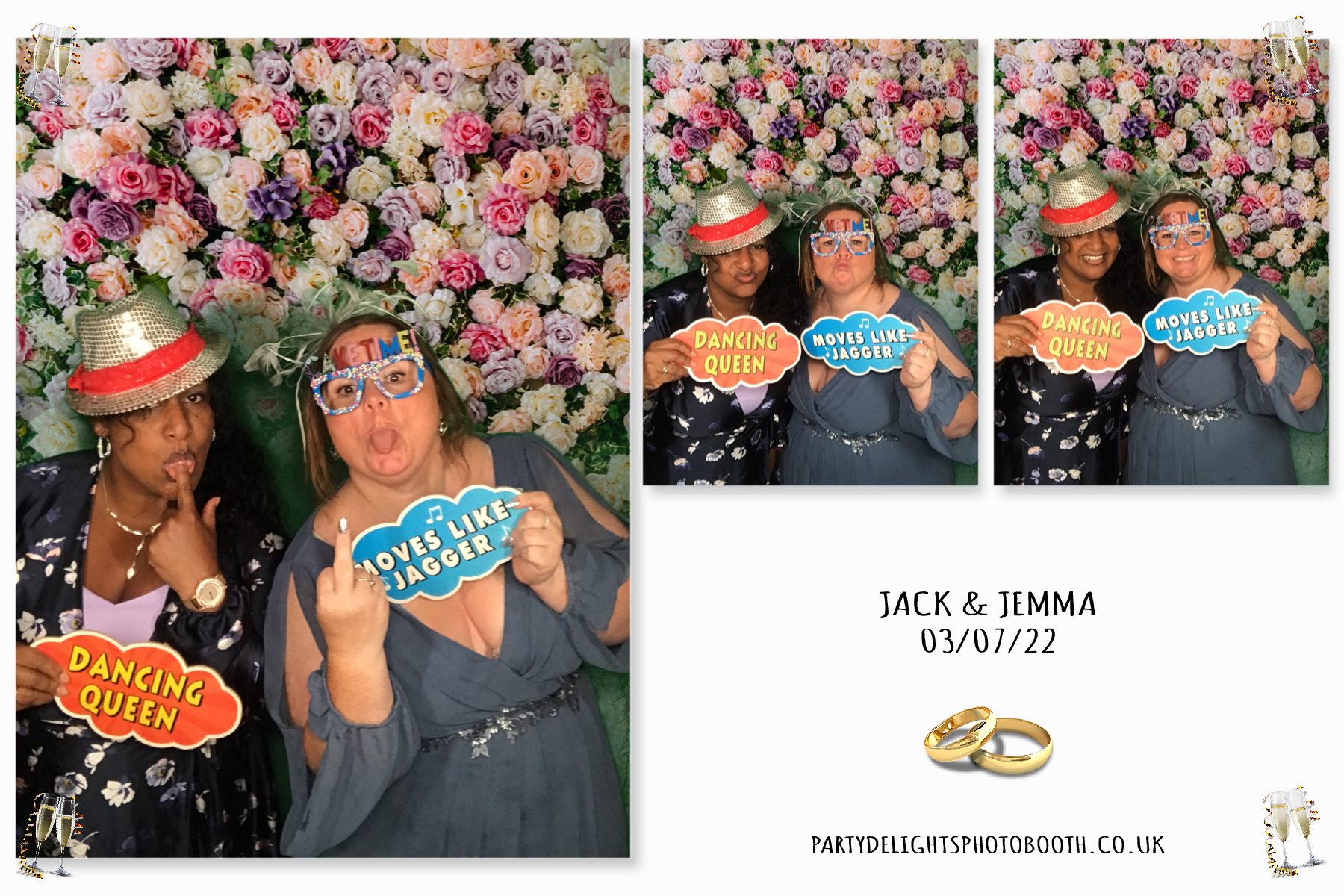 Jack & Jemma's Wedding | View more photos from the event at gallery.partydelightsphotobooth.co.uk/u/PartyDelightsPhotoBooth/Jack-Jemmas-Wedding