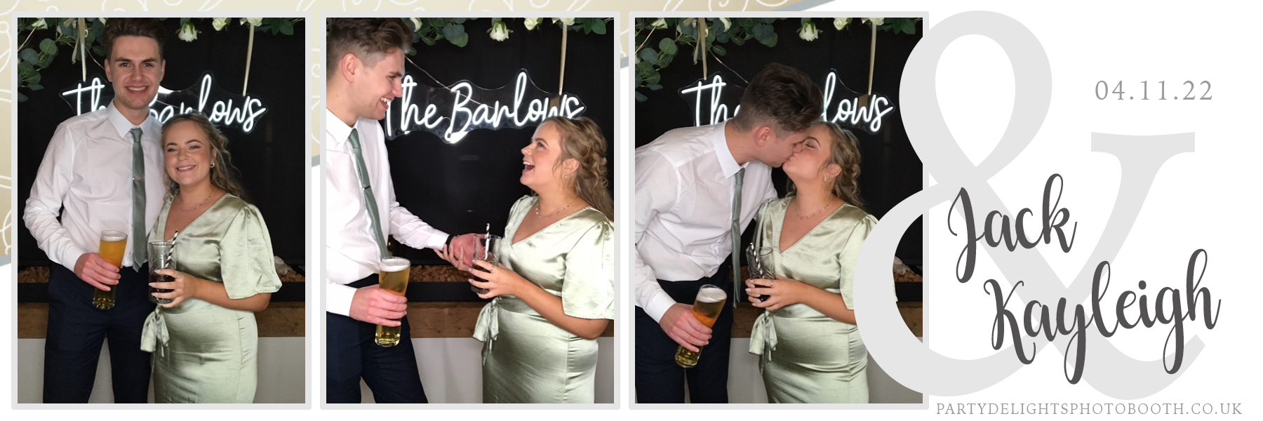 Jack and Kayleigh's Wedding | View more photos from the event at gallery.partydelightsphotobooth.co.uk/u/PartyDelightsPhotoBooth/Jack-and-Kayleighs-Wedding