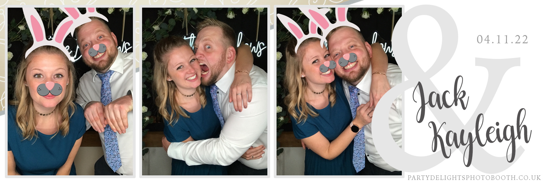 Jack and Kayleigh's Wedding | View more photos from the event at gallery.partydelightsphotobooth.co.uk/u/PartyDelightsPhotoBooth/Jack-and-Kayleighs-Wedding