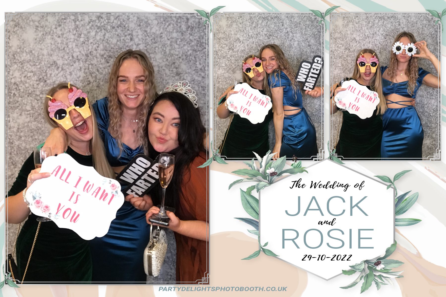 Jack and Rosie's Wedding | View more photos from the event at gallery.partydelightsphotobooth.co.uk/u/PartyDelightsPhotoBooth/Jack-and-Rosies-Wedding