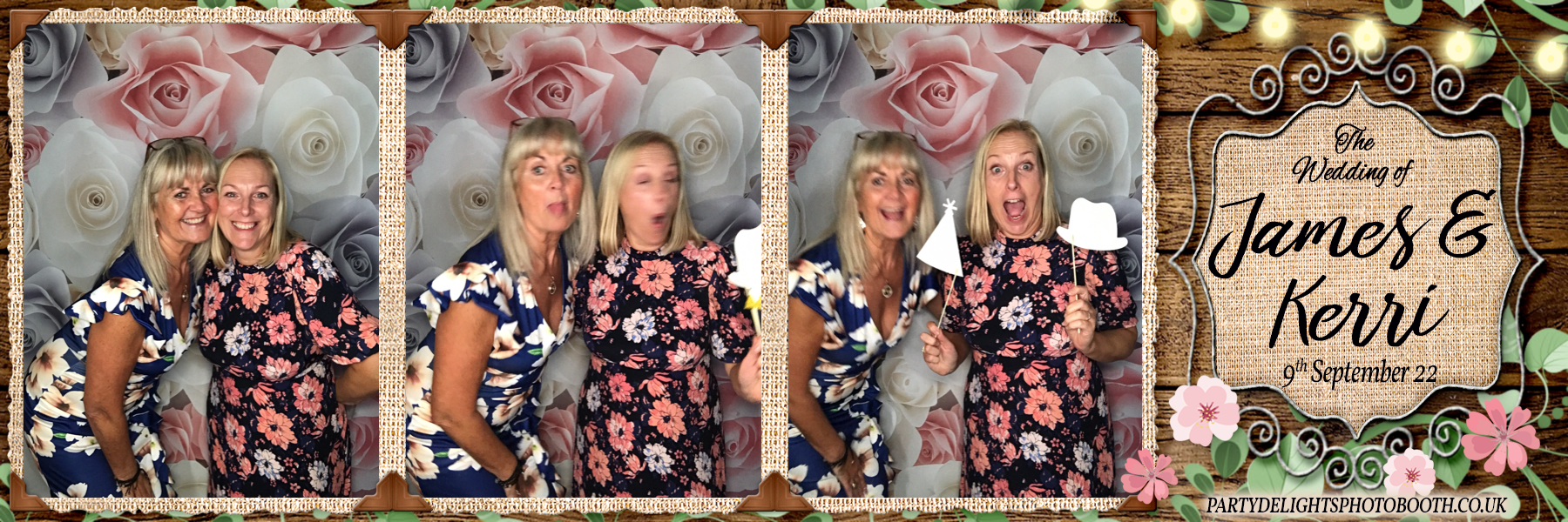 James and Kerri’s wedding reception | View more photos from the event at gallery.partydelightsphotobooth.co.uk/u/PartyDelightsPhotoBooth/James-and-Kerri’s-wedding-reception