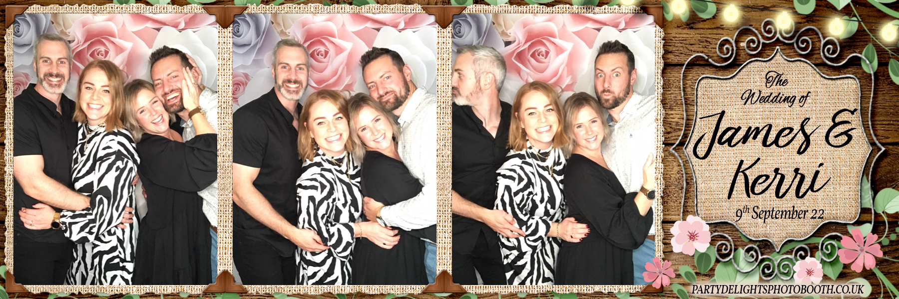 James and Kerri’s wedding reception | View more photos from the event at gallery.partydelightsphotobooth.co.uk/u/PartyDelightsPhotoBooth/James-and-Kerri’s-wedding-reception