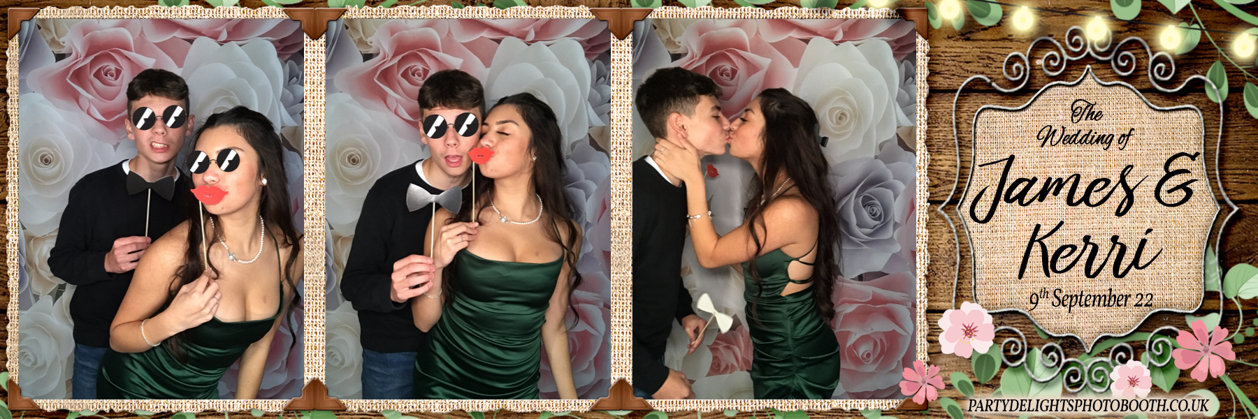 James and Kerri’s wedding reception | View more photos from the event at gallery.partydelightsphotobooth.co.uk/u/PartyDelightsPhotoBooth/James-and-Kerri’s-wedding-reception
