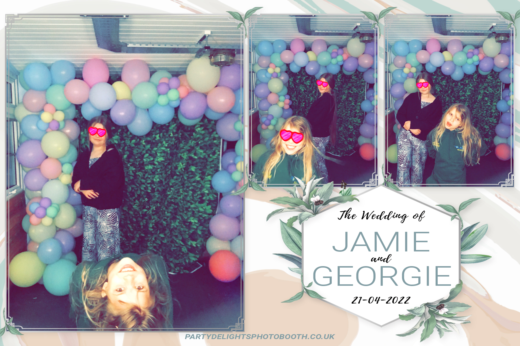 Jamie and Georgie's wedding | View more photos from the event at gallery.partydelightsphotobooth.co.uk/u/PartyDelightsPhotoBooth/Jamie-and-Georgies-wedding