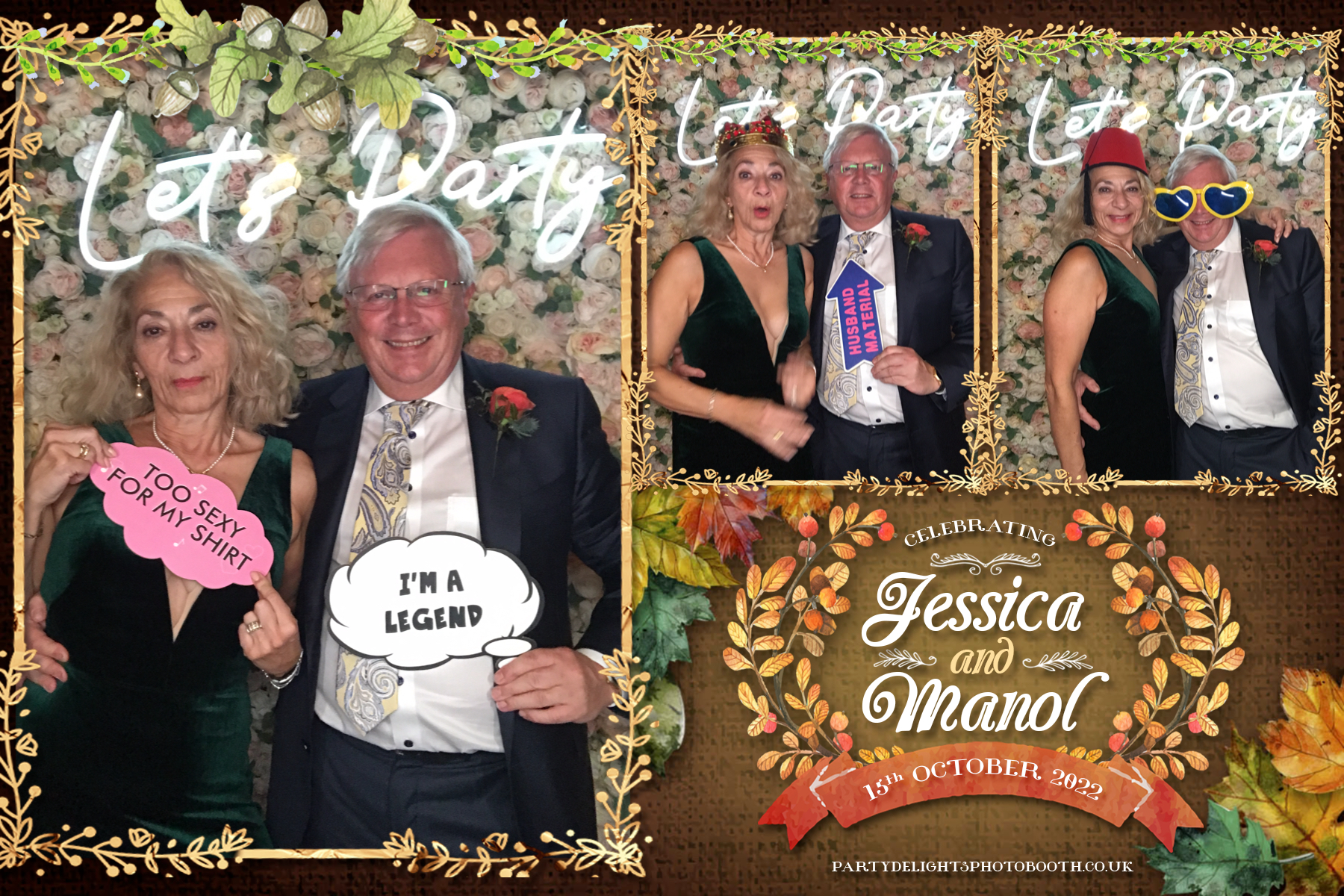 Jessica and Manol’s wedding | View more photos from the event at gallery.partydelightsphotobooth.co.uk/u/PartyDelightsPhotoBooth/Jessica-and-Manol’s-wedding