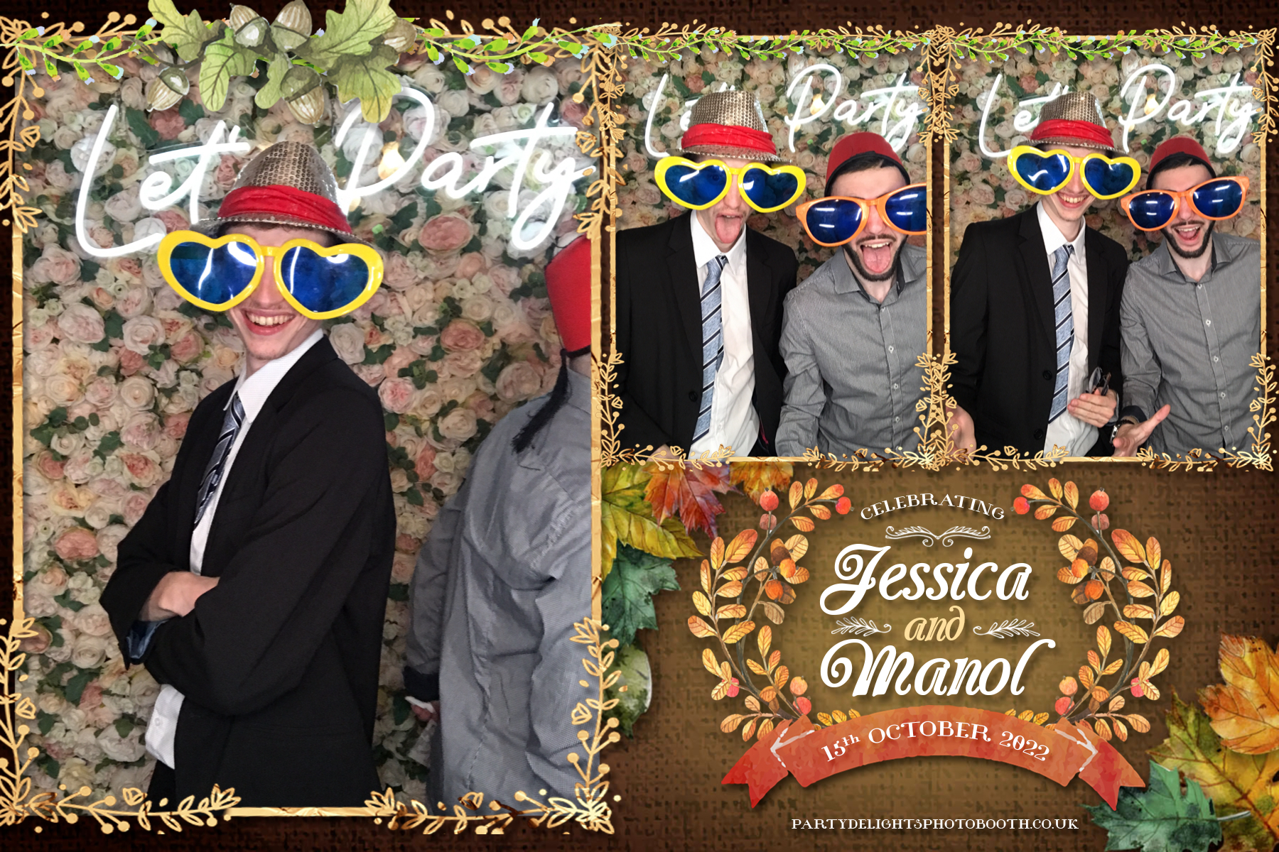 Jessica and Manol’s wedding | View more photos from the event at gallery.partydelightsphotobooth.co.uk/u/PartyDelightsPhotoBooth/Jessica-and-Manol’s-wedding