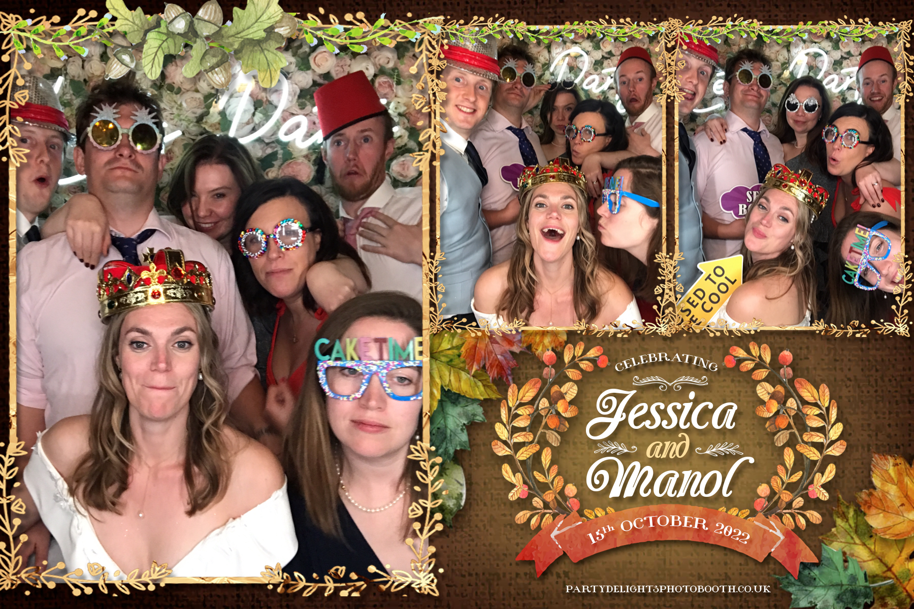 Jessica and Manol’s wedding | View more photos from the event at gallery.partydelightsphotobooth.co.uk/u/PartyDelightsPhotoBooth/Jessica-and-Manol’s-wedding