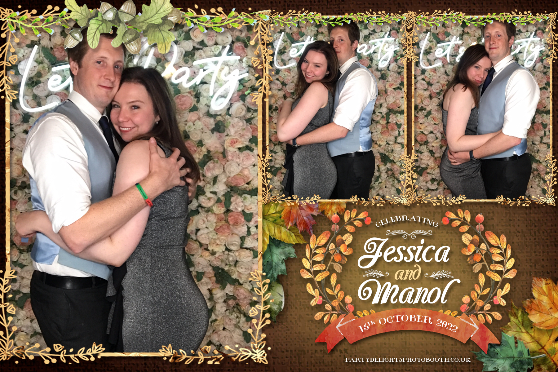 Jessica and Manol’s wedding | View more photos from the event at gallery.partydelightsphotobooth.co.uk/u/PartyDelightsPhotoBooth/Jessica-and-Manol’s-wedding