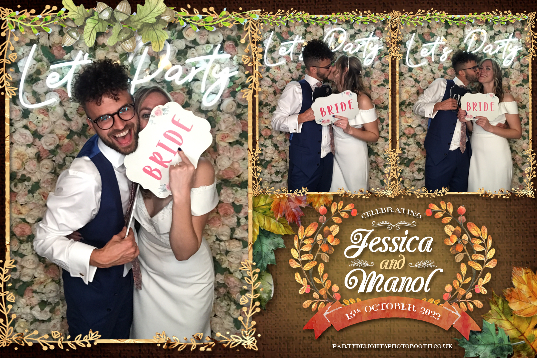 Jessica and Manol’s wedding | View more photos from the event at gallery.partydelightsphotobooth.co.uk/u/PartyDelightsPhotoBooth/Jessica-and-Manol’s-wedding