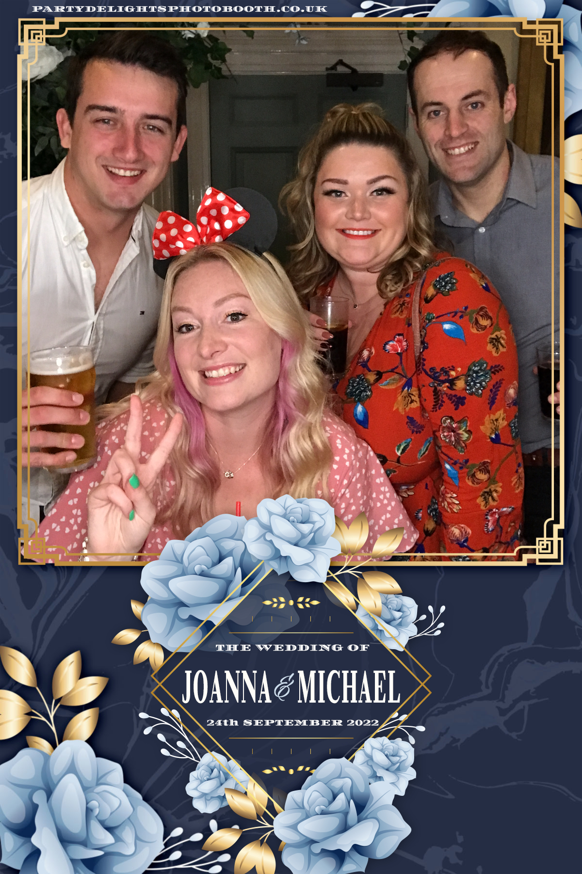 Joanna & Michael's Wedding | View more photos from the event at gallery.partydelightsphotobooth.co.uk/u/PartyDelightsPhotoBooth/Joanna-Michaels-Wedding