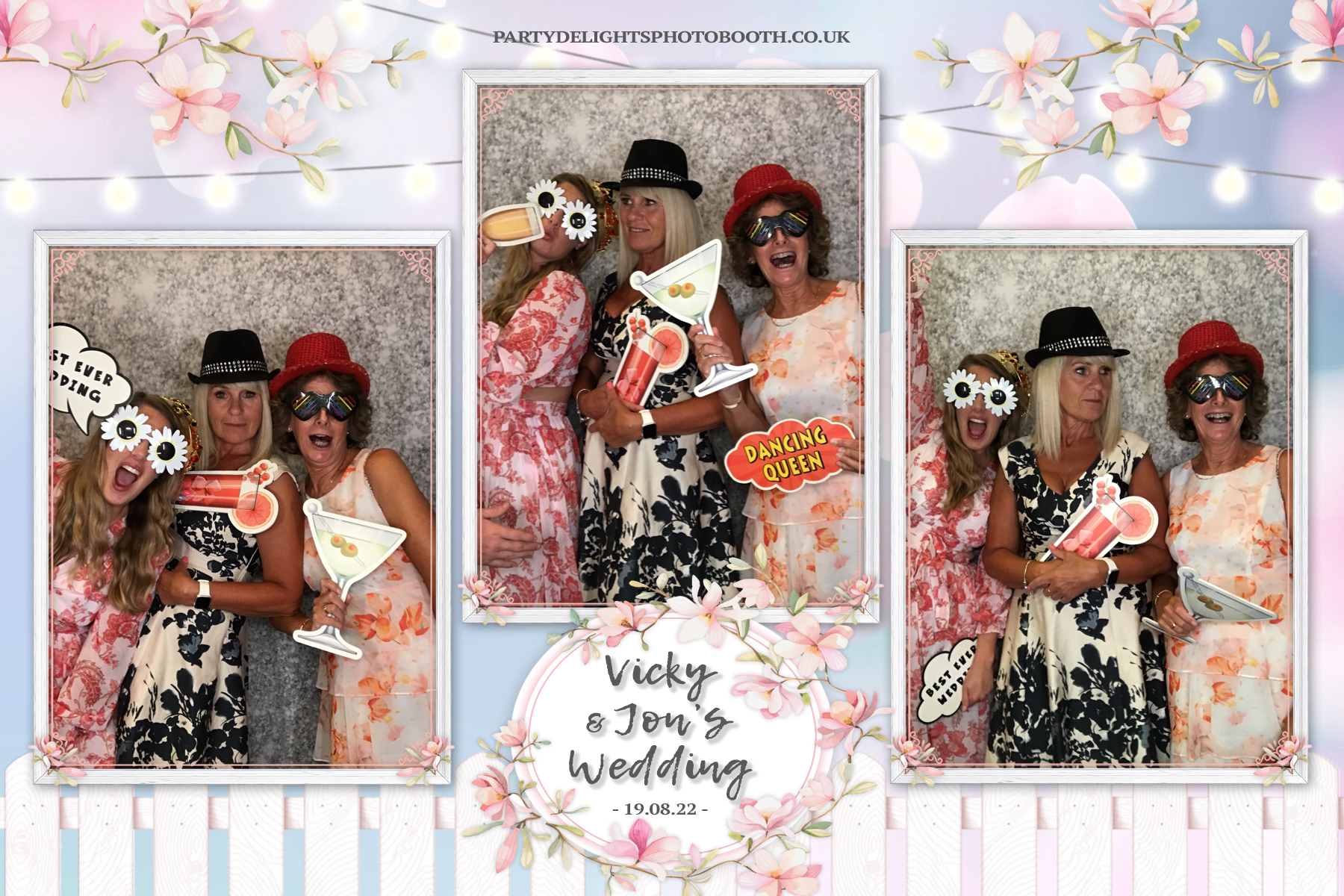 Jon and Vicky's Wedding | View more photos from the event at gallery.partydelightsphotobooth.co.uk/u/PartyDelightsPhotoBooth/Jon-and-Vickys-Wedding