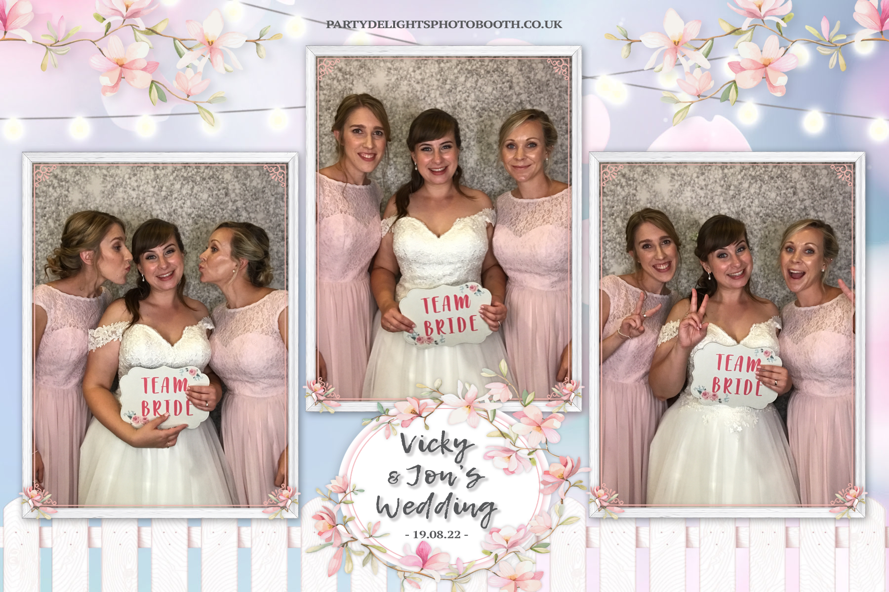 Jon and Vicky's Wedding | View more photos from the event at gallery.partydelightsphotobooth.co.uk/u/PartyDelightsPhotoBooth/Jon-and-Vickys-Wedding