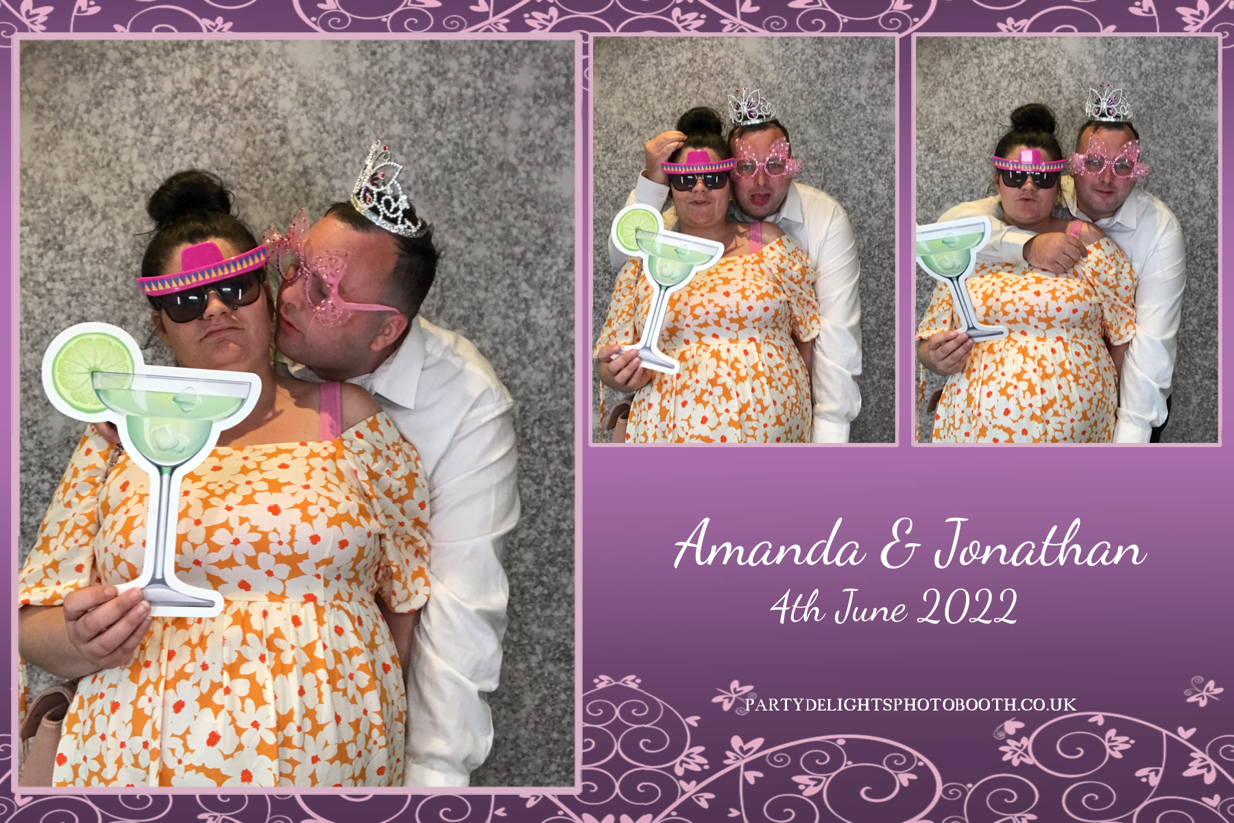 Jonathan and Amanda's wedding | View more photos from the event at gallery.partydelightsphotobooth.co.uk/u/PartyDelightsPhotoBooth/Jonathan-and-Amandas-wedding