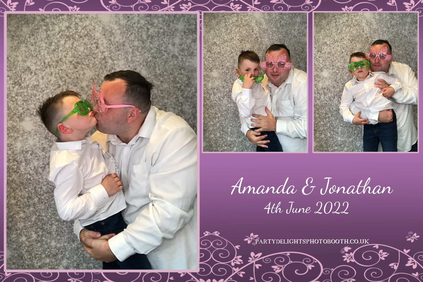 Jonathan and Amanda's wedding | View more photos from the event at gallery.partydelightsphotobooth.co.uk/u/PartyDelightsPhotoBooth/Jonathan-and-Amandas-wedding