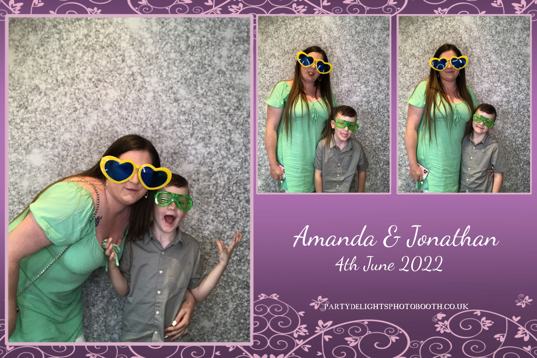 Jonathan and Amanda's wedding | View more photos from the event at gallery.partydelightsphotobooth.co.uk/u/PartyDelightsPhotoBooth/Jonathan-and-Amandas-wedding