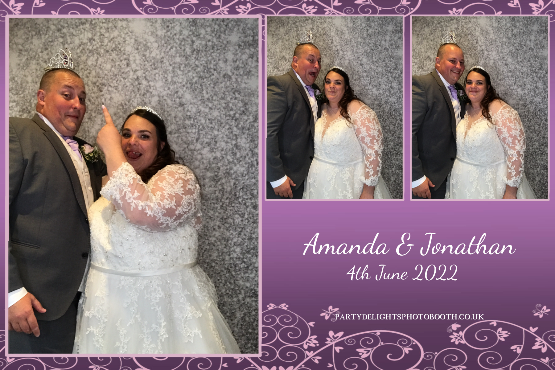 Jonathan and Amanda's wedding | View more photos from the event at gallery.partydelightsphotobooth.co.uk/u/PartyDelightsPhotoBooth/Jonathan-and-Amandas-wedding
