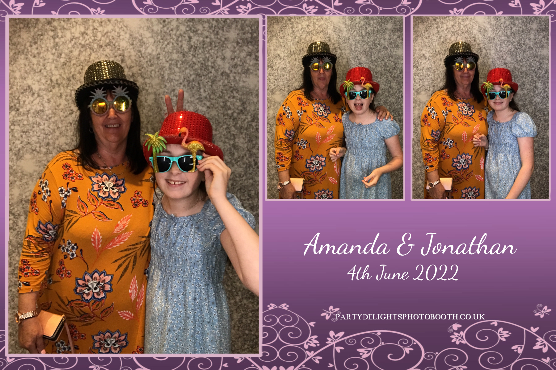 Jonathan and Amanda's wedding | View more photos from the event at gallery.partydelightsphotobooth.co.uk/u/PartyDelightsPhotoBooth/Jonathan-and-Amandas-wedding