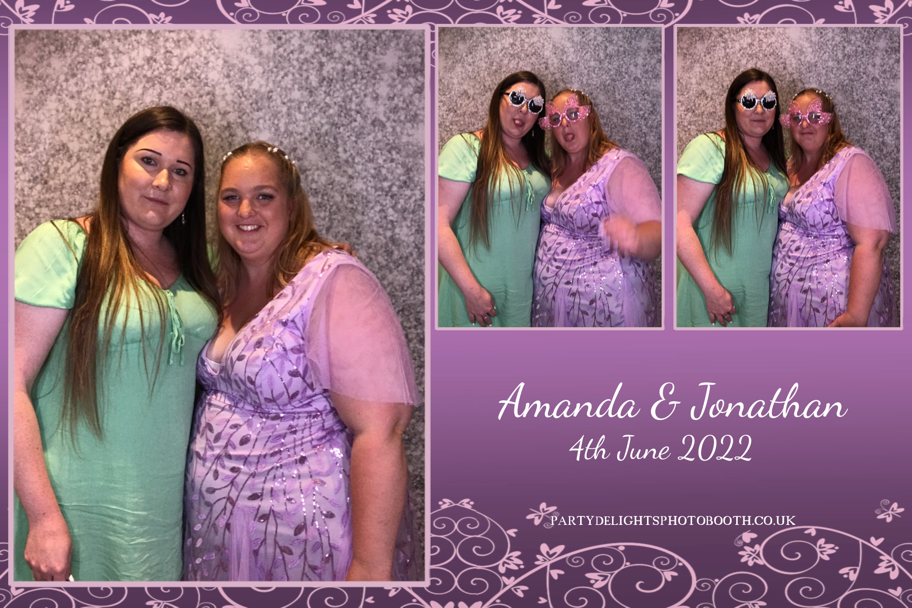 Jonathan and Amanda's wedding | View more photos from the event at gallery.partydelightsphotobooth.co.uk/u/PartyDelightsPhotoBooth/Jonathan-and-Amandas-wedding
