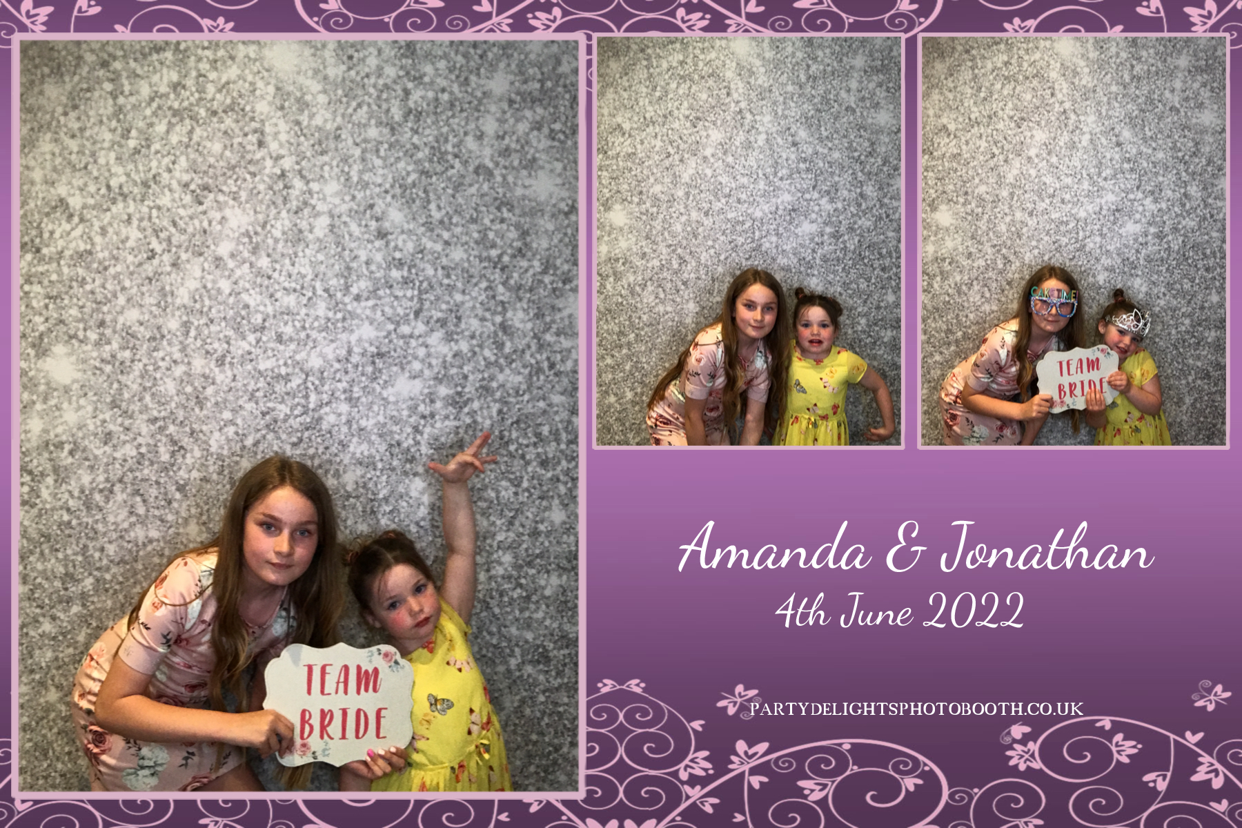 Jonathan and Amanda's wedding | View more photos from the event at gallery.partydelightsphotobooth.co.uk/u/PartyDelightsPhotoBooth/Jonathan-and-Amandas-wedding