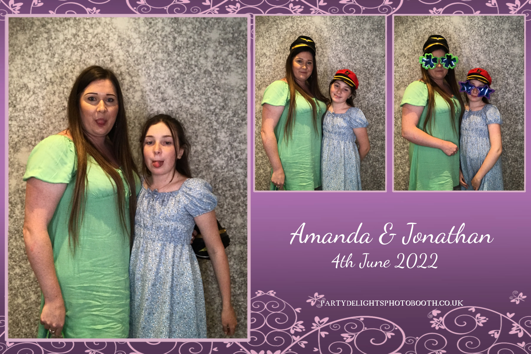 Jonathan and Amanda's wedding | View more photos from the event at gallery.partydelightsphotobooth.co.uk/u/PartyDelightsPhotoBooth/Jonathan-and-Amandas-wedding