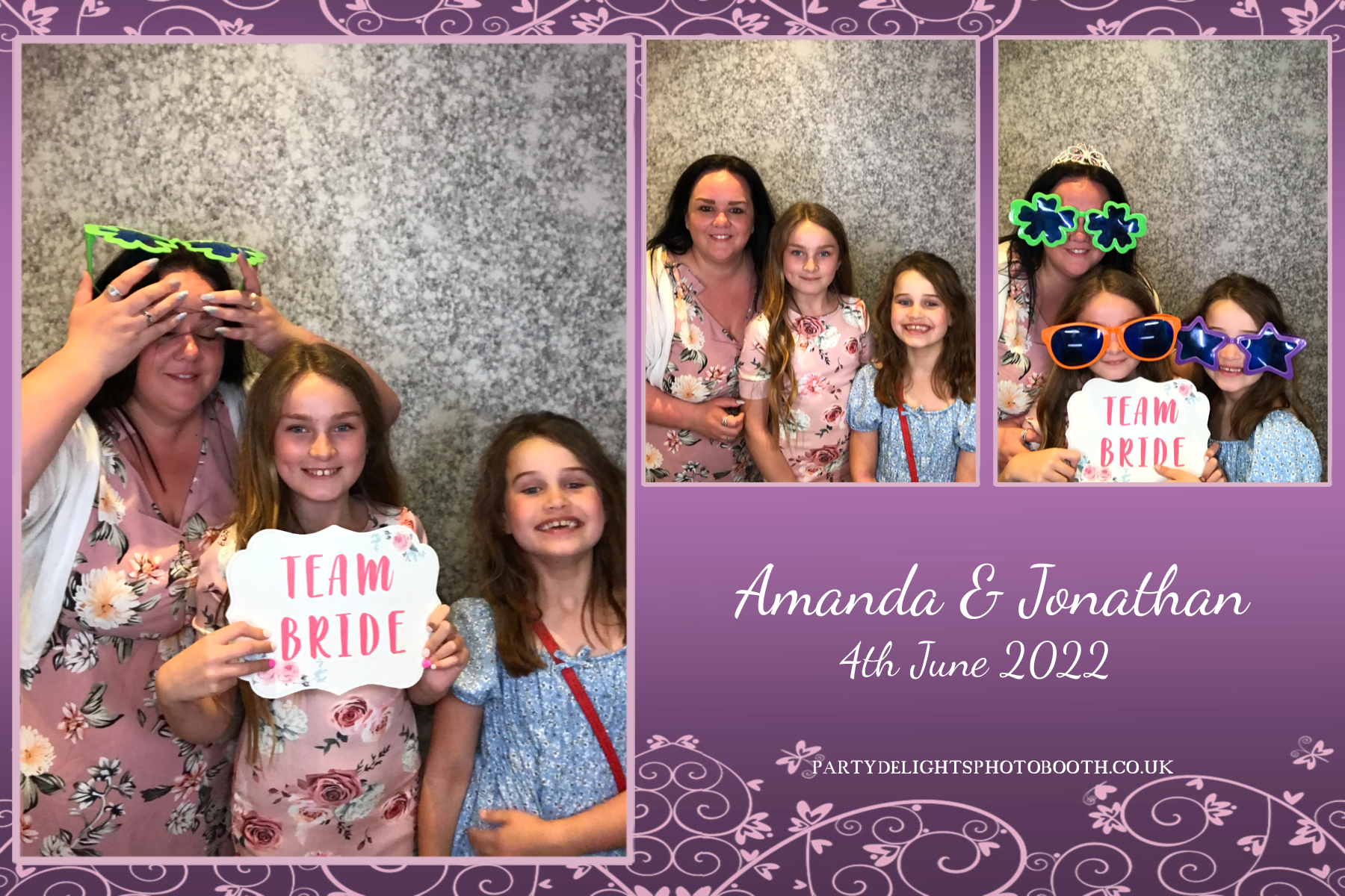 Jonathan and Amanda's wedding | View more photos from the event at gallery.partydelightsphotobooth.co.uk/u/PartyDelightsPhotoBooth/Jonathan-and-Amandas-wedding