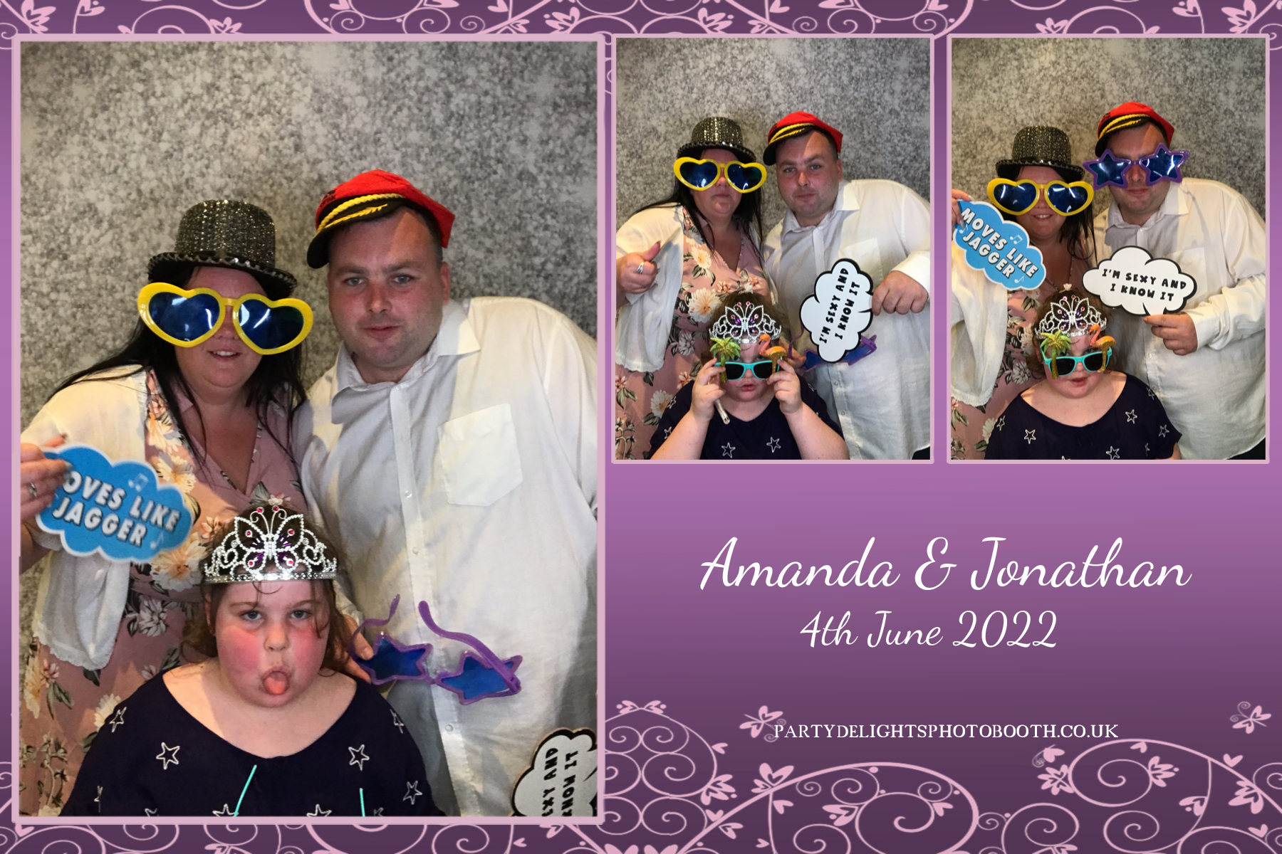 Jonathan and Amanda's wedding | View more photos from the event at gallery.partydelightsphotobooth.co.uk/u/PartyDelightsPhotoBooth/Jonathan-and-Amandas-wedding