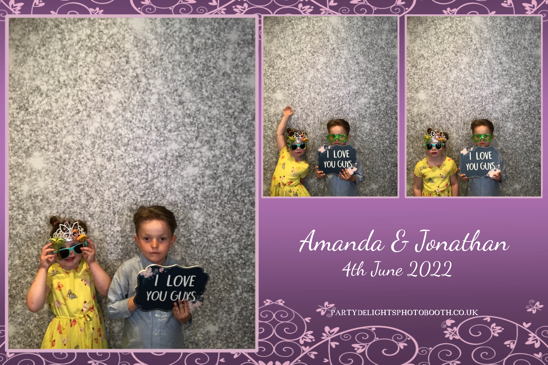 Jonathan and Amanda's wedding | View more photos from the event at gallery.partydelightsphotobooth.co.uk/u/PartyDelightsPhotoBooth/Jonathan-and-Amandas-wedding