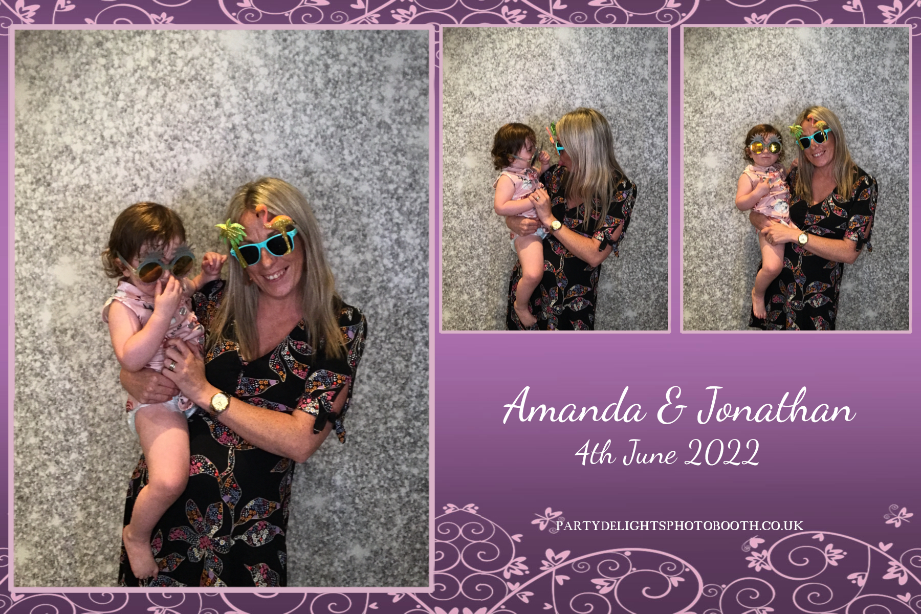 Jonathan and Amanda's wedding | View more photos from the event at gallery.partydelightsphotobooth.co.uk/u/PartyDelightsPhotoBooth/Jonathan-and-Amandas-wedding