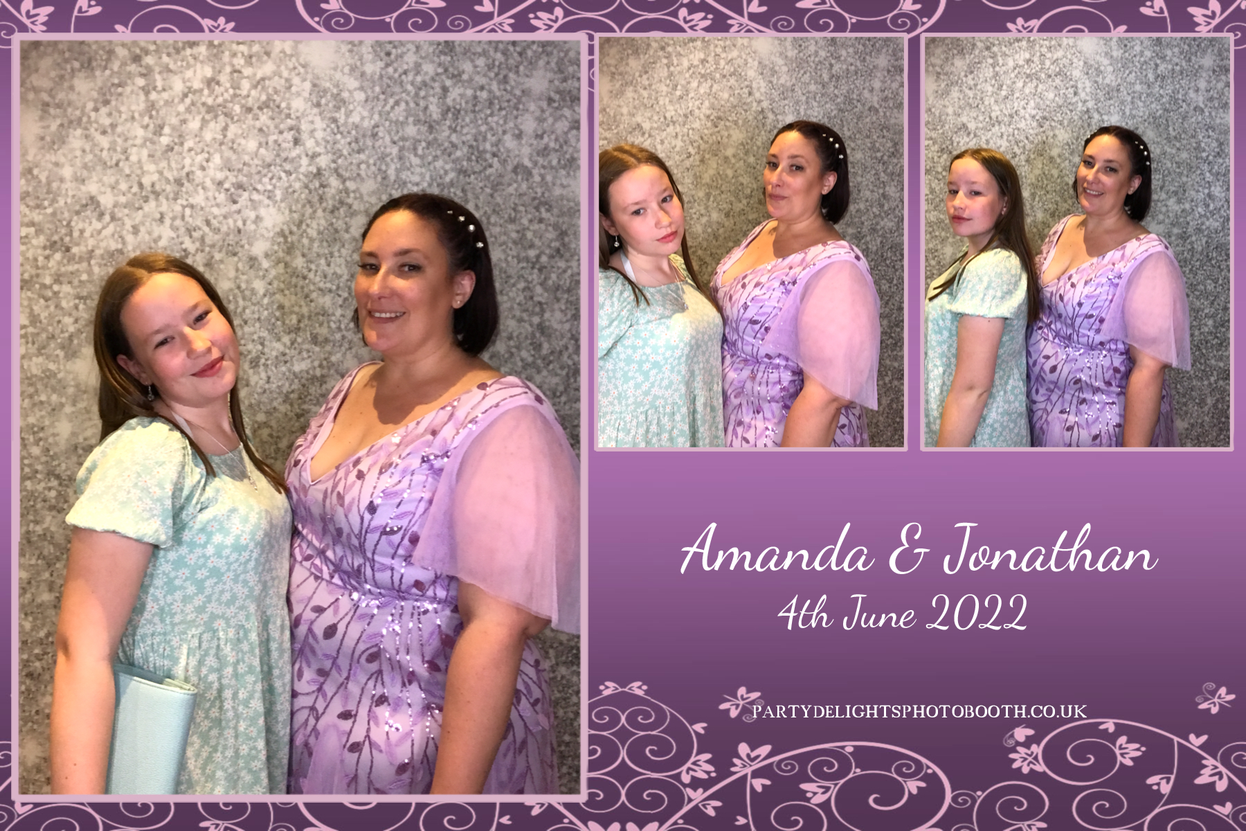 Jonathan and Amanda's wedding | View more photos from the event at gallery.partydelightsphotobooth.co.uk/u/PartyDelightsPhotoBooth/Jonathan-and-Amandas-wedding