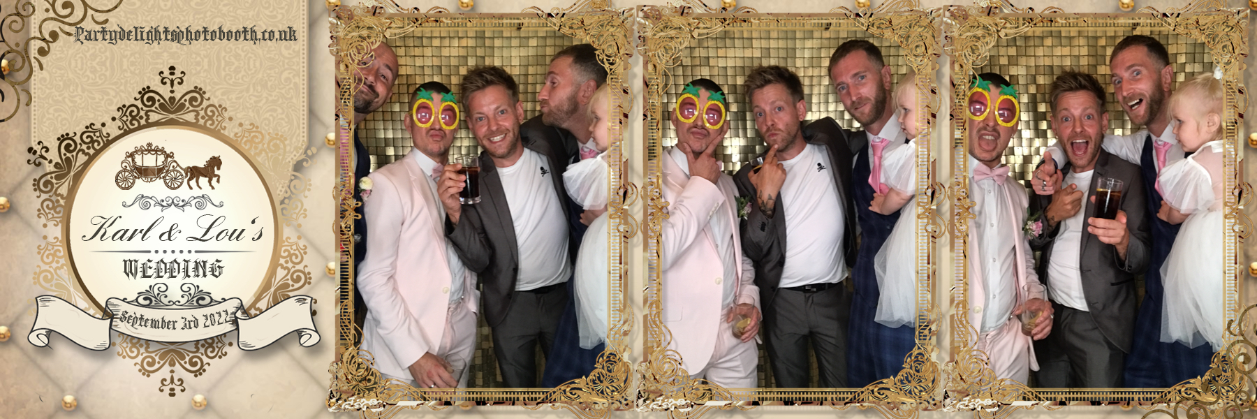 Karl & Lou's Wedding | View more photos from the event at gallery.partydelightsphotobooth.co.uk/u/PartyDelightsPhotoBooth/Karl-Lous-Wedding